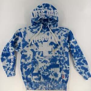 0821 Small Lifeguard Panama City Beach FL Tie-Dye Pullover Hoodie